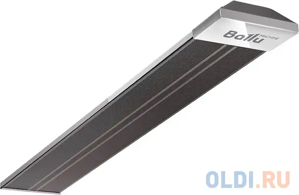 Инфракрасный обогреватель ballu bih-ap4-2.0-b 2000 вт чёрный серый, фотография 1