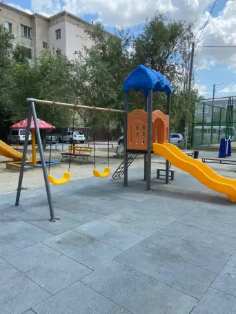 Метало-пластиковые детские городки, качели,карусели., фотография 2