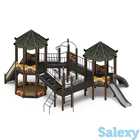 Карнавал (шанхай) - дик 2.22.06-02 - игровой комплекс h=1200, фотография 2