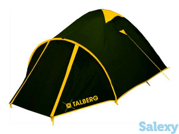 Палатка talberg malm 3 зеленая, фотография 1
