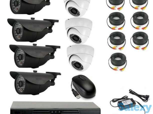 Продам комплект готового видеонаблюдения на 7 камер (Камера высокого разрешения AHD 2.0mp), фотография 1