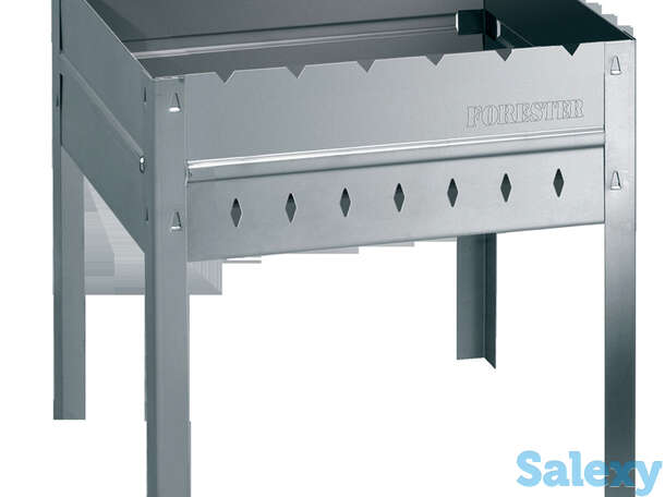 Мангал forester mobile разборный со складным дном и ребрами жесткости, фотография 1
