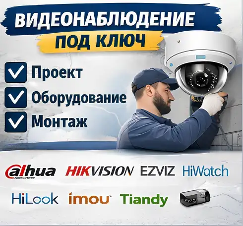 Видеонаблюдение под ключ для вашего дома, бизнеса или гаража, фотография 1