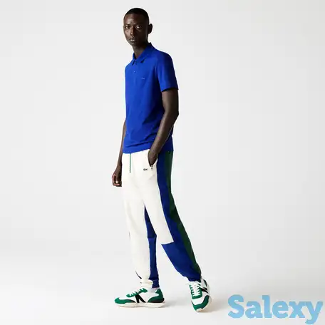 Мужское поло lacoste slim fit из органического хлопка, фотография 1