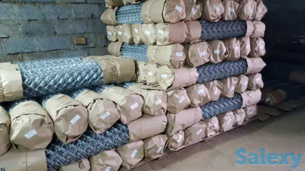 Сетка рабица. Оцинкованная и Черная. Доставка, фотография 1