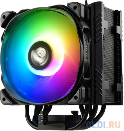 Ets-t50a-bk-argb universal, tdp 230w, 500~1600 rpm, 23.81~71.32cfm, 14~24db(a), black, argb, rtl, фотография 1