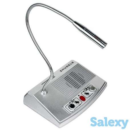 Продам переговорное устройство клиент – кассир с REC выходом под запись и AUX входом, Zhudele ZDL-9906, фотография 1