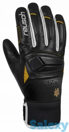 Перчатки reusch 18-19 lindsey vonn black/white/gold, фотография 9