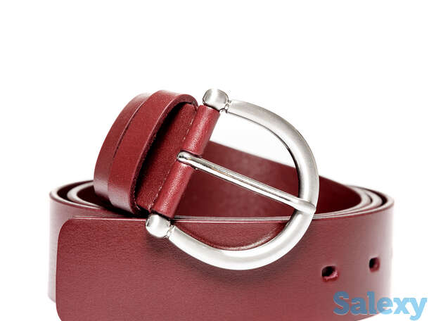 Ремень женский gloster burgundy, фотография 1