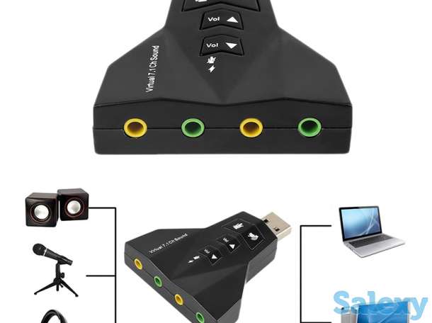 Внешняя звуковая карта USB., фотография 2