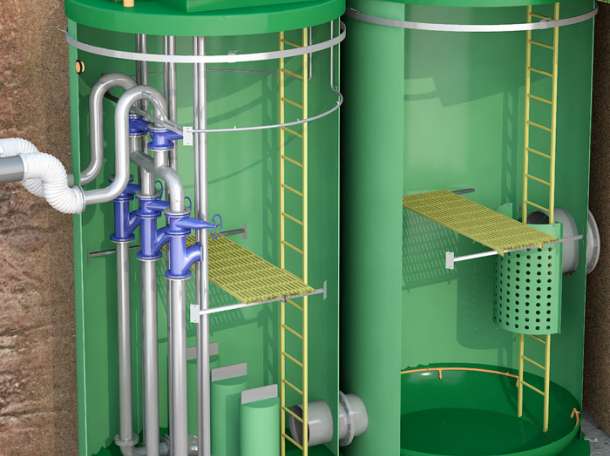 Кнс (канализационная насосная станция), фотография 1