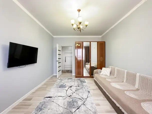 Светлая 2-комнатная квартира, Таумыш Жумагалиева 15 блок К, фотография 8