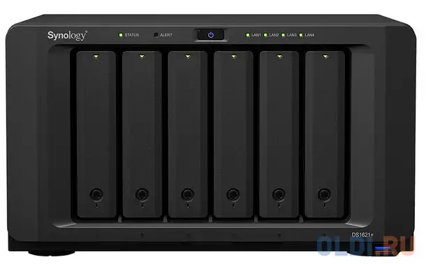 Сетевое хранилище synology ds1621+, фотография 1