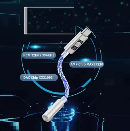 ЦАП Усилитель JCALLY JM6 Pro Type-C на 3,5 мм, фотография 2