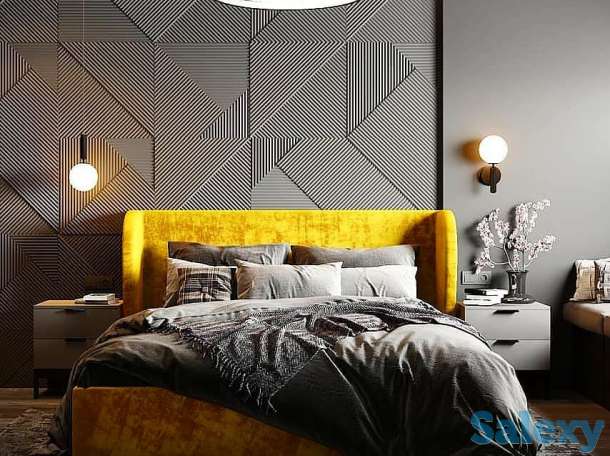 Гипсовые 3Д панели для стен Алматы, фотография 1