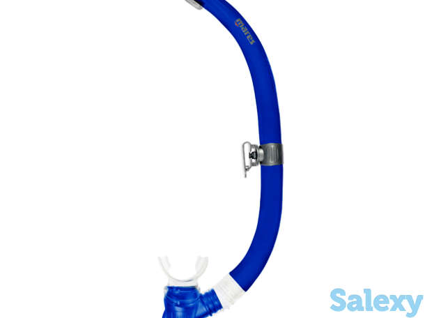 Трубка для плавания mares hydrex purge - цв.черный, заг.прозрачный, фотография 1