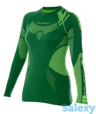 Термокофта brubeck wmn dry green, фотография 17
