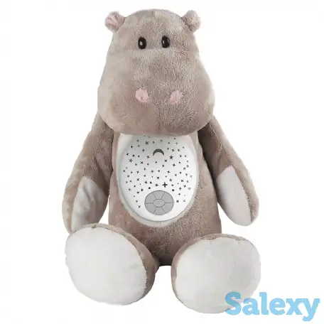 Мягкая игрушка-проектор PITUSO БЕГЕМОТИК (свет,звук), фотография 1