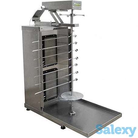 Шаурма-шашлычница газовая ШШГ-2-2-М с мотором, фотография 2