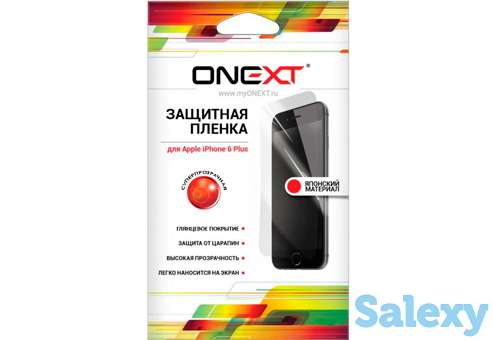 Защитная пленка onext для iphone 6/6s plus (суперпрозрачная), фотография 2