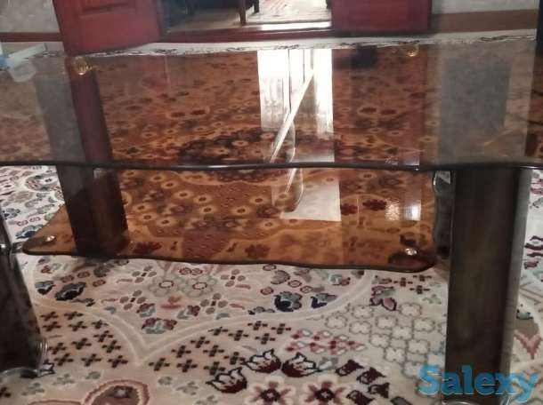 Стол стеклянный, фотография 1