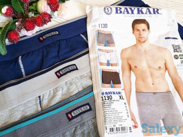 Боксеры мужские однотонные и цветные, фотография 6