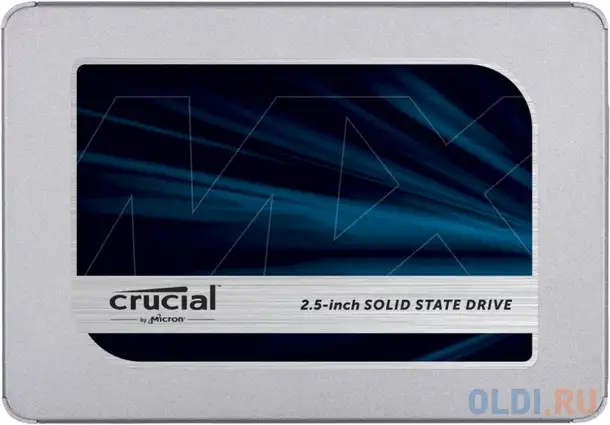 Ssd накопитель crucial mx500 4 tb sata-iii ct4000mx500ssd1, фотография 1