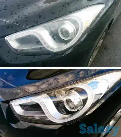 Полировка кузова автомобиля, фар, керамика, жидкое стекло. Качественно, фотография 3