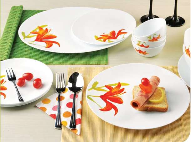 Посуда оптом Фарфор, Опал (Иран) производим доставку по Казахстану, фотография 2