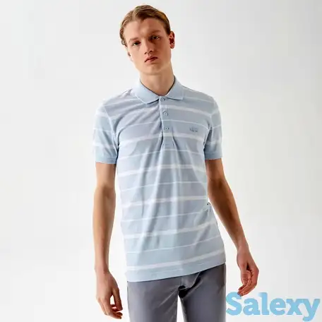 Мужское поло lacoste slim fit, фотография 1