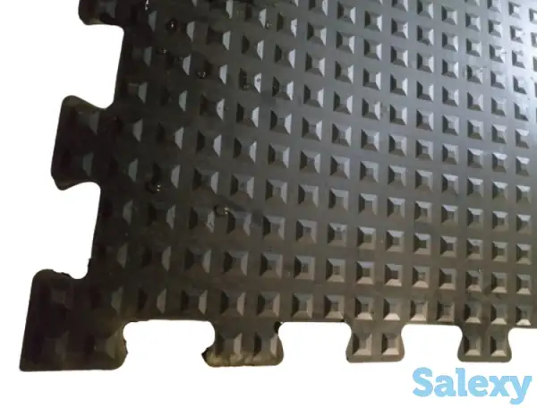 Резиновая плитка Пирамидка  виброизолирующие покрытие, фотография 3