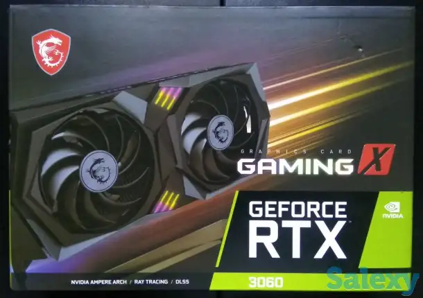 GeForce MSI RTX 3060 Gaming X 12G, фотография 1