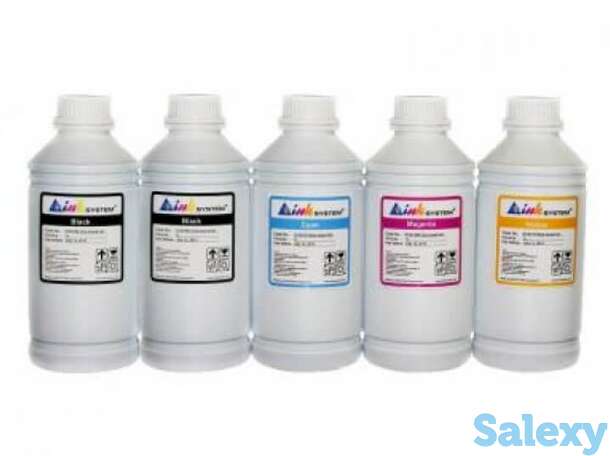 Светостойкие чернила inksystem 1000мл (5 цветов), фотография 1