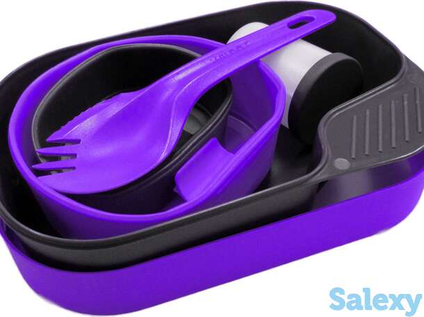 Набор посуды wildo camp-a-box complete blueberry, фотография 1