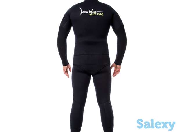 Гидрокостюм marlin skiff pro черный, 9 mm, фотография 4