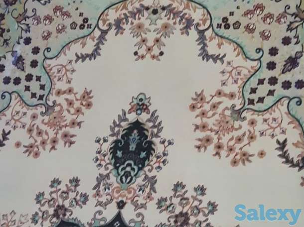 Коврик 120 на 80 см с орнаментами, подойдет в любую комнату, фотография 1