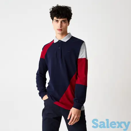 Мужское поло lacoste regular fit, фотография 1
