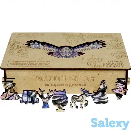 Уникальные эко-пазлы от Woodenstory, фотография 14