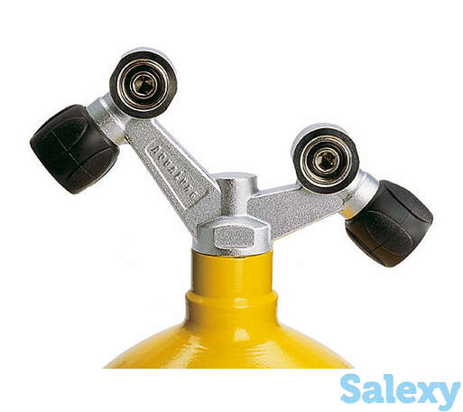 T.a.g.- вентиль, 2 вых. 230 бар кислородный, фотография 1