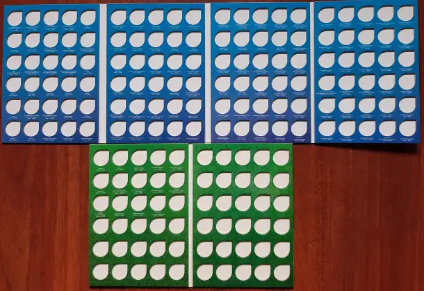 Альбом-планшет Памятные и юбилейные монеты России в 2-х томах, фотография 2