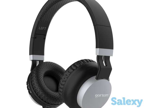 Продам беспроводные Bluetooth наушники гарнитура Hands-Free, складные, со съемным AUX кабелем, Gorsun E89, фотография 1