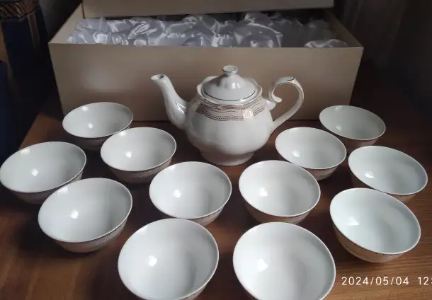 Продам новый чайный сервиз на 12 персон., фотография 2