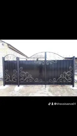 Принимаем заказы на изготовление металлических ворот дверей и решеток по оптимальным ценам, фотография 3