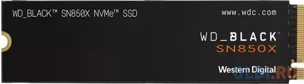 Wd_black sn850x  4tb, m.2 2280, nvme, pcie 4.0x4, фотография 1