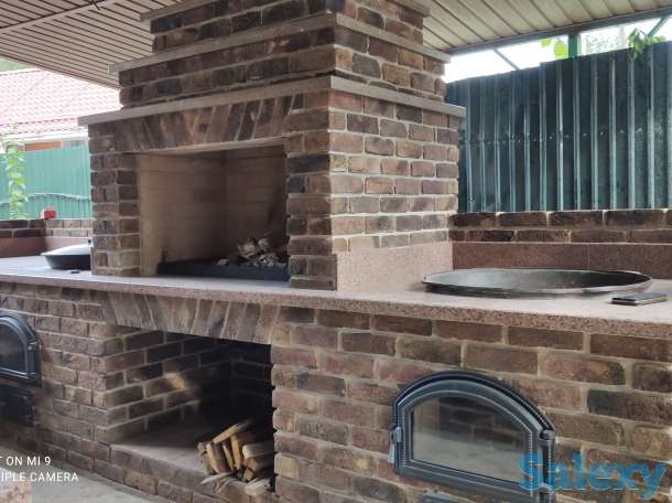 Барбекю, камины, комплексные печи, казан, мангал, коктал., фотография 1