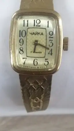 часы женские механические наручные ЧАЙКА СССР, фотография 1