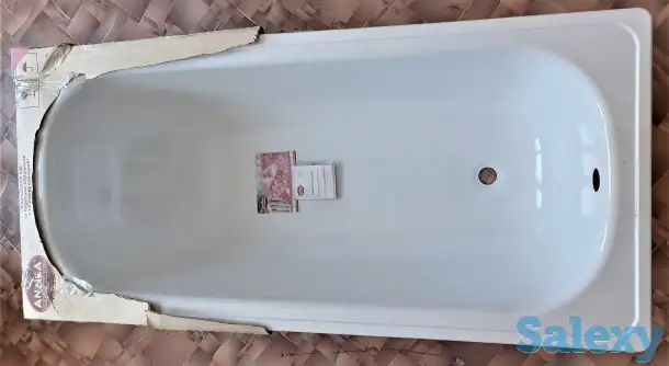 Продаётся ванна металлическая, новая в комплекте., фотография 1