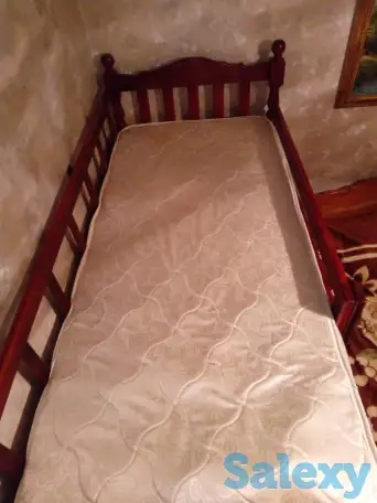 Продам двухъярусную кровать из натурального дерева, фотография 4