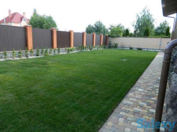 посадка газона, фотография 7