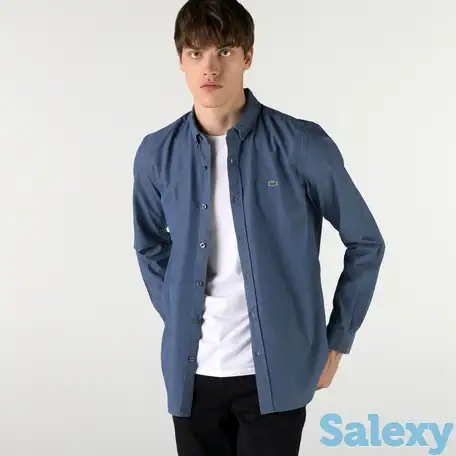 Мужская рубашка lacoste slim fit, фотография 1